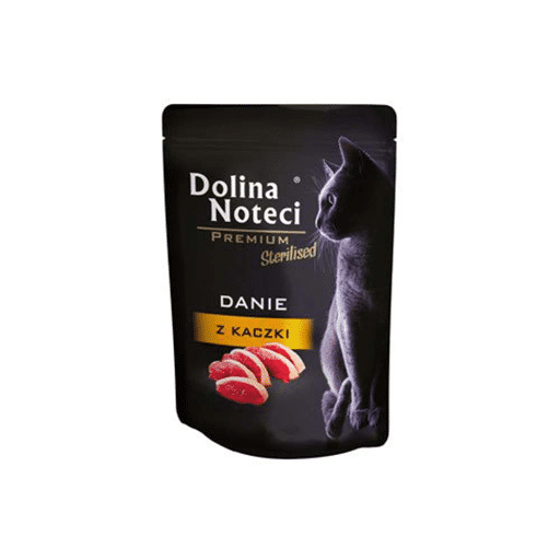DOLINA NOTECI PREMIUM CAT DISH WITH DUCK STERILIZED 85GR