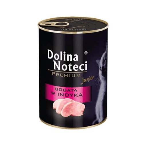 DOLINA NOTECI PREMIUM CAT JUNIOR RICH IN TURKEY 400GR