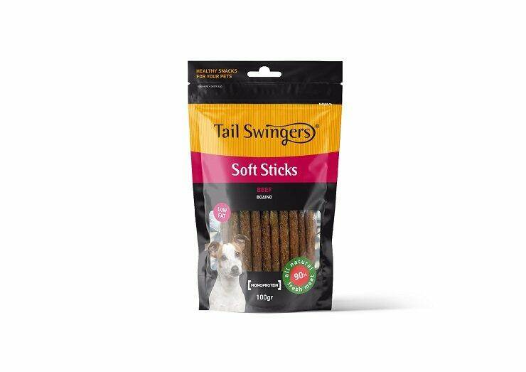 Tailswingers Soft Beef Sticks 100g