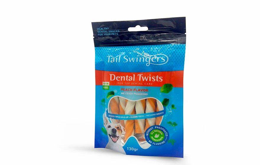 Τailswingers Dental Twists Peach