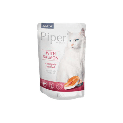 PIPER CAT WITH SALMON 100GR
