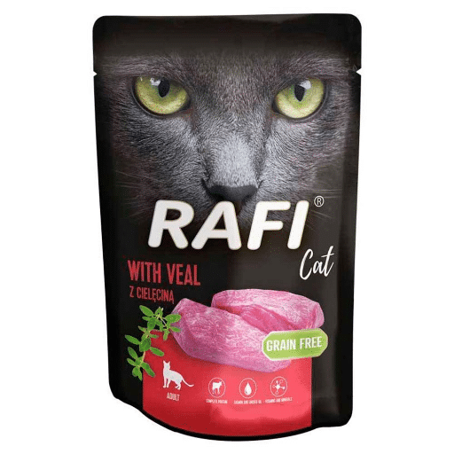 RAFI CAT PATÉ VEAL 100GR
