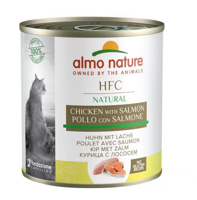 ALMO NATURE – HFC NAT. CHICKEN & SALMON 280g