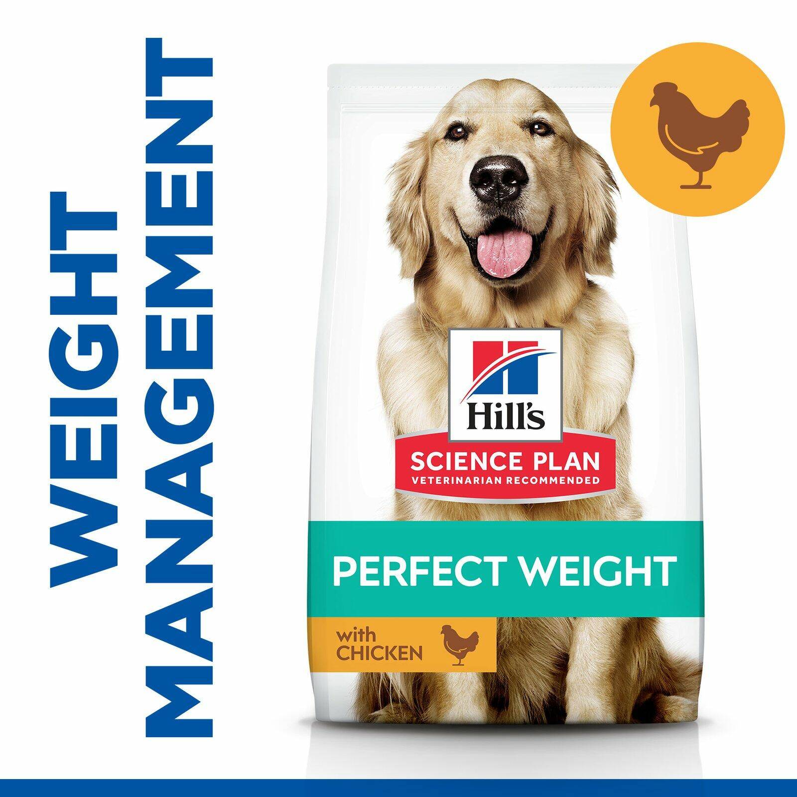 Hill’s Perfect Weight Large Dog Food 12kg