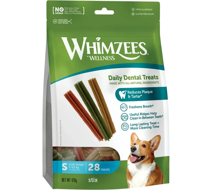 Whimzees Stix Small ( 28pcs/420g)