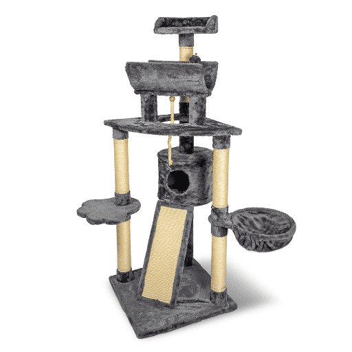 GLEE SCRATCHING POST AETHER DARK GREY 49x49x145cm