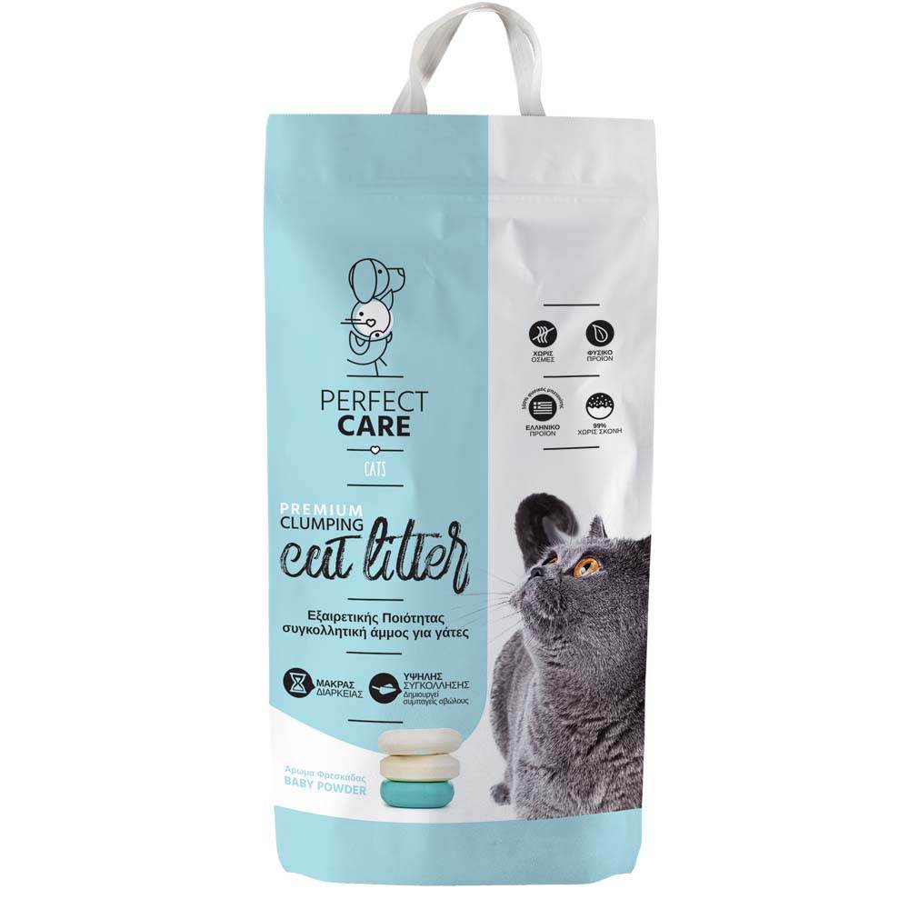 PERFECT CARE CAT LITTER BABY POWDER 5kg