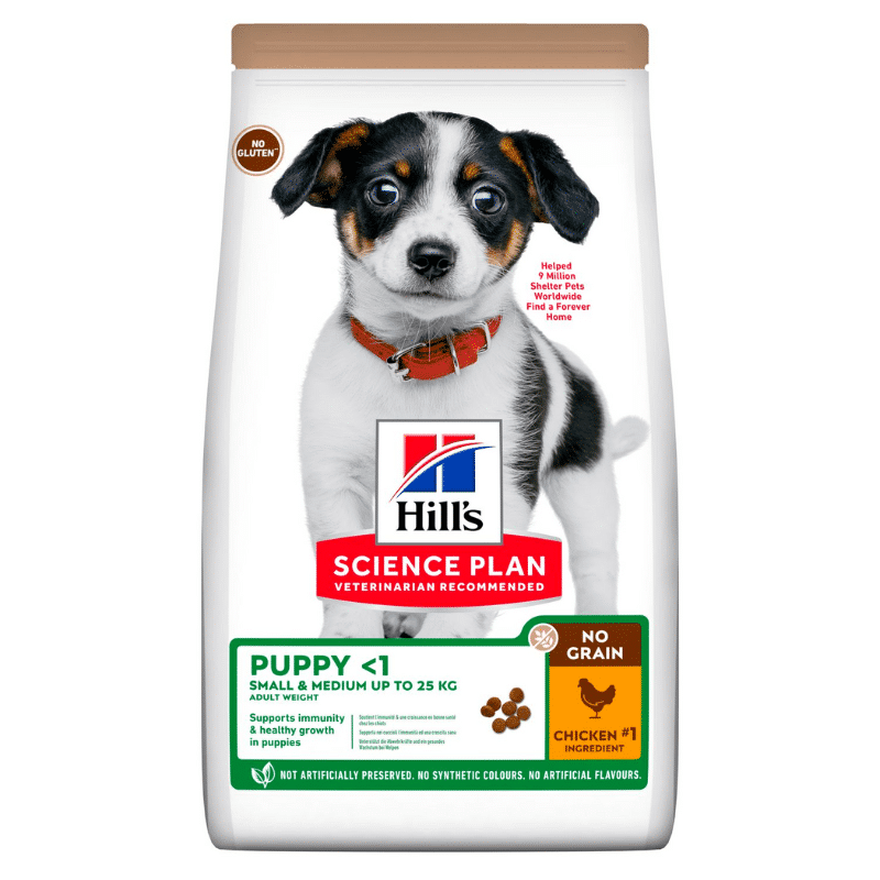 Hills Science Plan Small And Medium Puppy Grain Free Chicken 2.5Kg