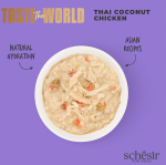 SCHESIR DOG CHICKEN THAI COCONUT IN BROTH 150g - Image 2