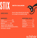 SCHESIR CAT STIX SALMON – CREAM SACHET 6 X15GR - Image 3