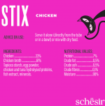 SCHESIR CAT STIX CHICKEN-CREAM SACHET 6X15GR - Image 4