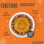 SCHESIR FUNCTIONS PUMPKIN WITH WHEAT GRASS IN PUREE 40G IN POUCH - Image 2