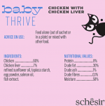 SCHESIR CHICKEN WITH CHICKEN LIVER IN CREAM 160G IN POUCH - Image 2