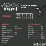 SCHESIR AFTER DARK CHICKEN WITH BEEF IN MOUSSE IN POUCH 80GR - Image 2