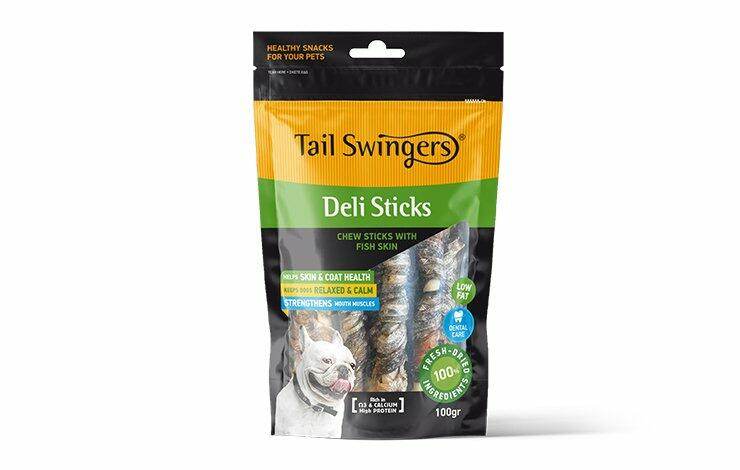 Τailswingers Deli Chewsticks with Fish Skin