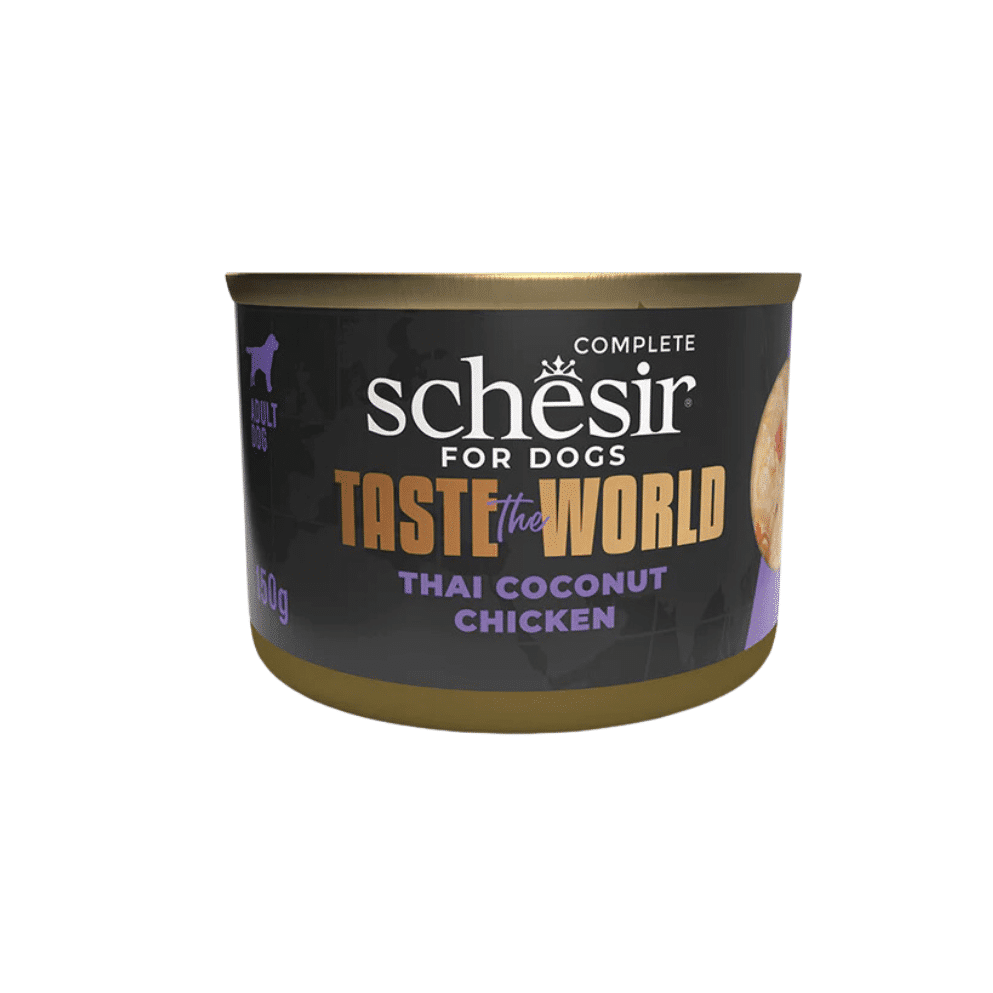 SCHESIR DOG CHICKEN THAI COCONUT IN BROTH 150g