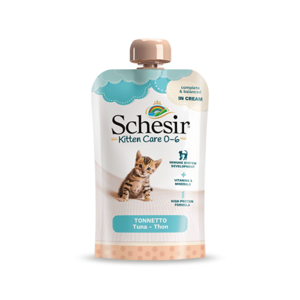 Schesir Kitten Care Wet Food For Kittens - Tuna Cream