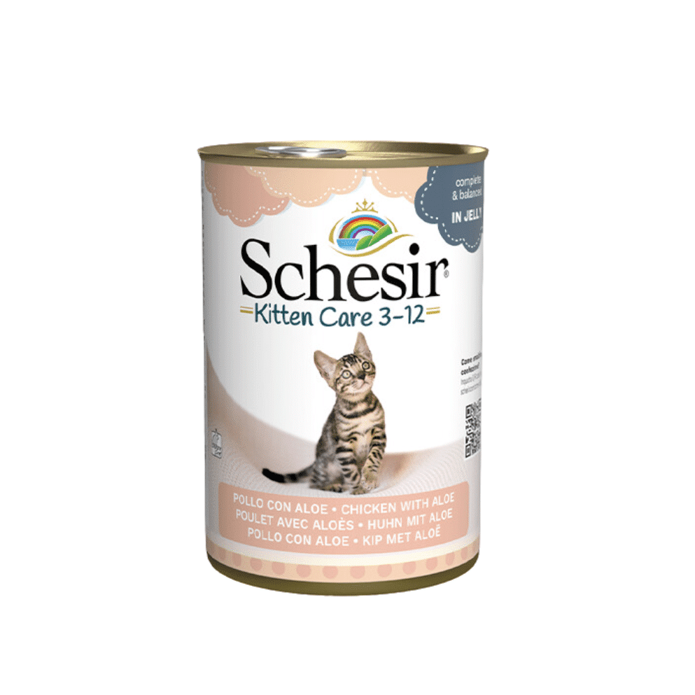 Schesir Kitten Chicken with aloe 140g