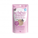 SCHESIR CHICKEN WITH CHICKEN LIVER IN MOUSSE 70G IN POUCH