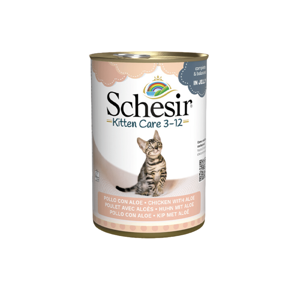 Schesir Kitten Chicken with aloe 140g