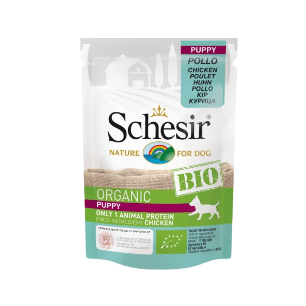 Schesir Bio Puppy Chicken Pouch