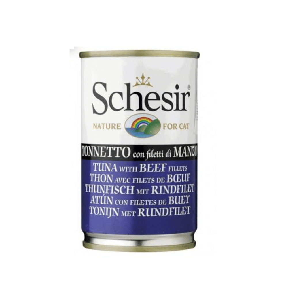 Schesir Cat Can Tuna & Beef