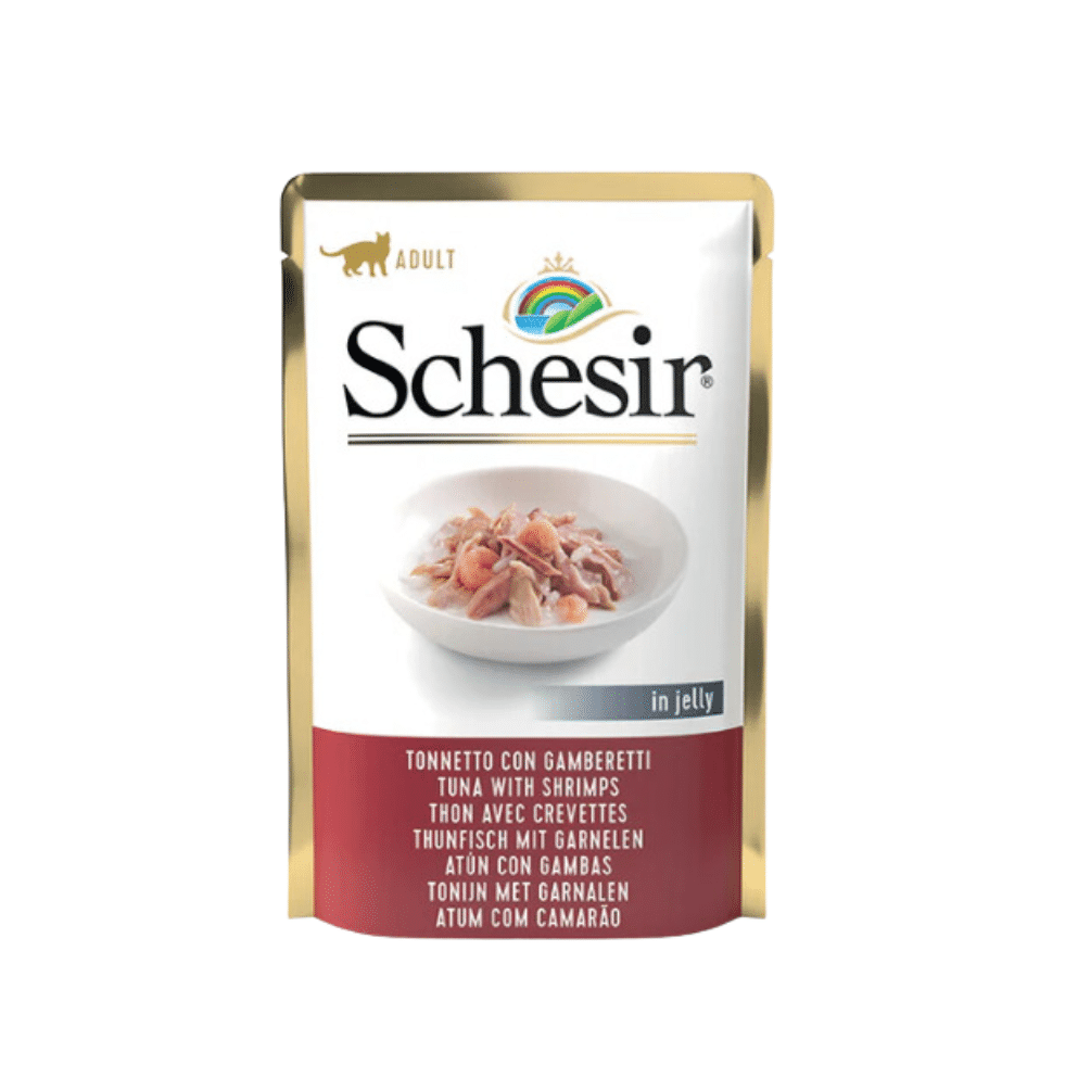 Schesir Tuna with Shrimps in Jelly Pouch