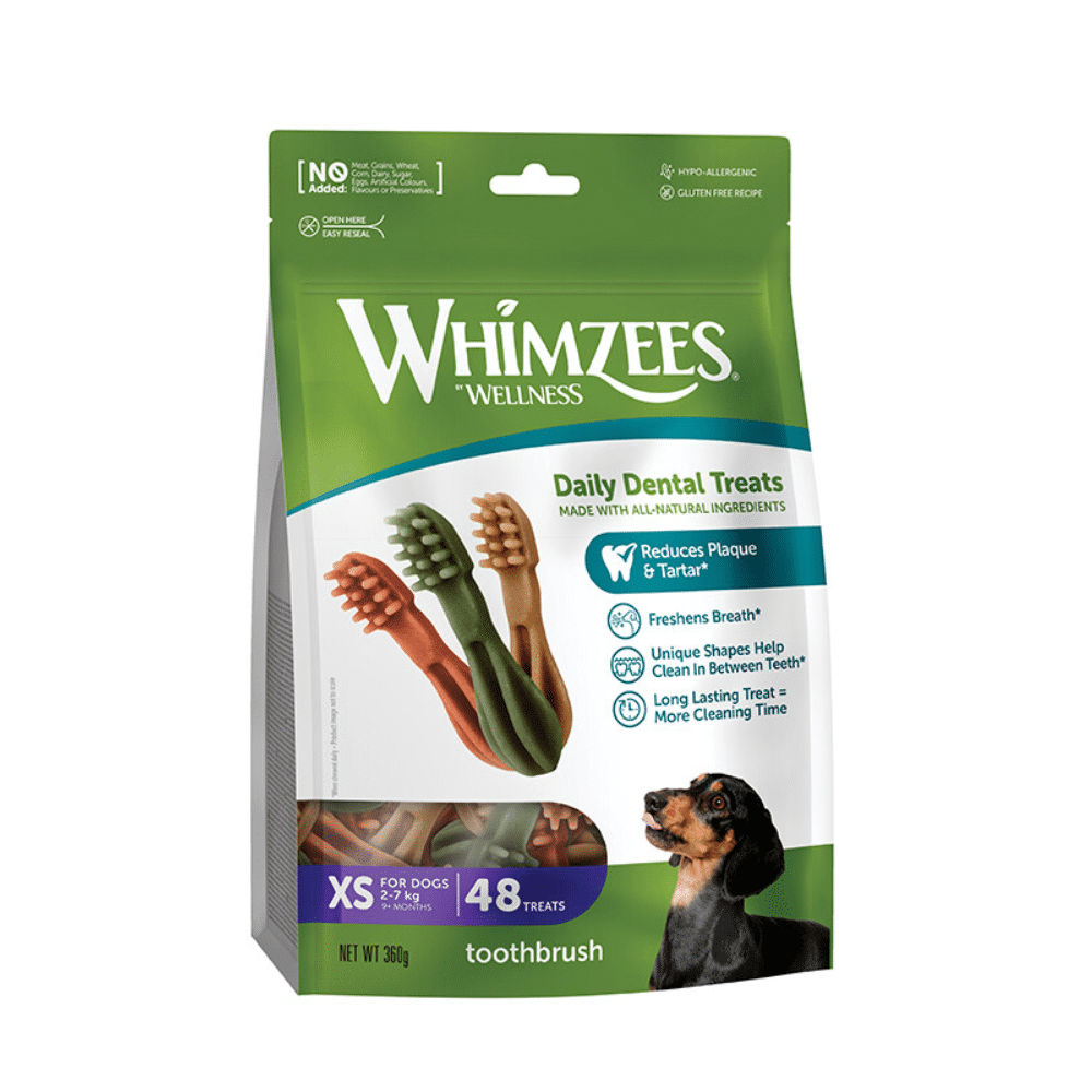 Whimzees Toothbrush XSmall (48Pcs/640g)