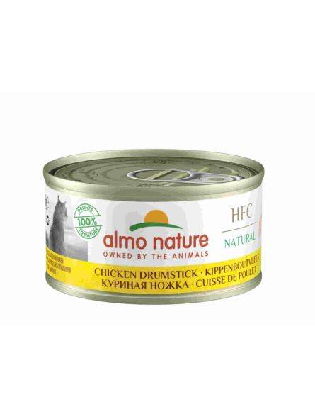 ALMO NATURE HFC NAT. CHICKEN DRUMSTICK 70g
