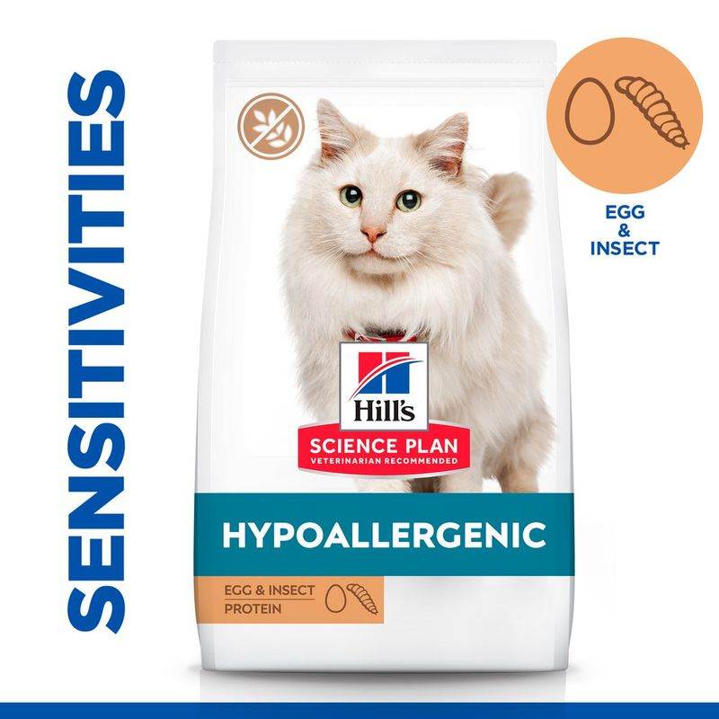 Hill’s Science Plan Feline Adult Hypoallergenic Grain Free Egg & Insect