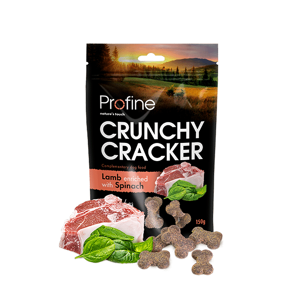 Crunchy Cracker Lamb enriched with Spinach