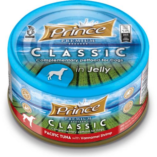 Prince Premium Classic Chicken & Tuna with Vannamei Shrimp