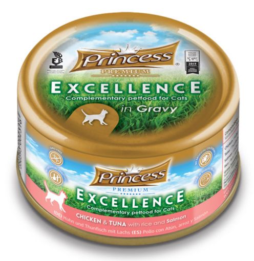 PRINCESS PREMIUM EXCELLENCE Chicken & Tuna with Rice & Salmon