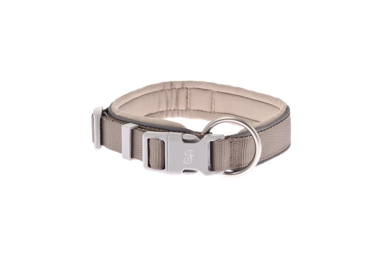 FERRIBIELLA NODO COLLAR 1,5X30-39CM GREY