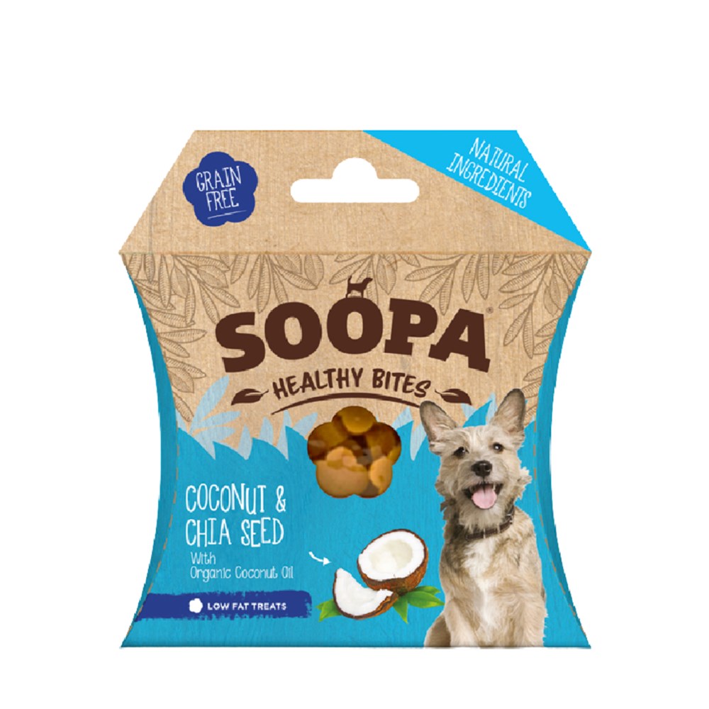 SOOPA Coconut&Chia Bites 50g,