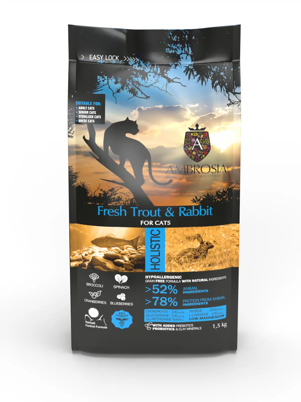 02-Fresh-Trout-Rabbit-0-.webp Ambrosia Cat Sterilised Trout and Rabbit - Image 1