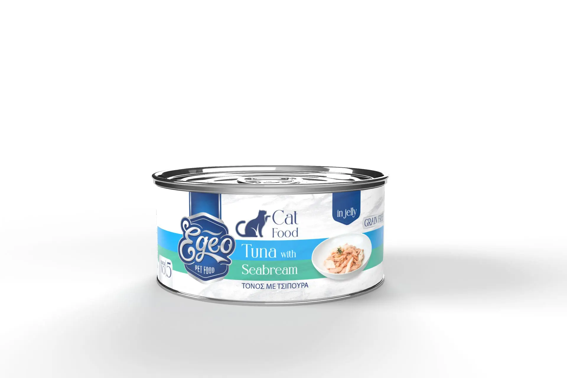 Egeo Cat Adult Wet Food Tuna with Seabream