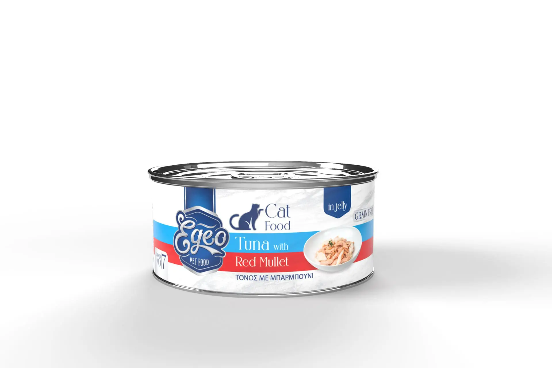 Egeo Cat Adult Wet Food Tuna with Red Mullet in jelly