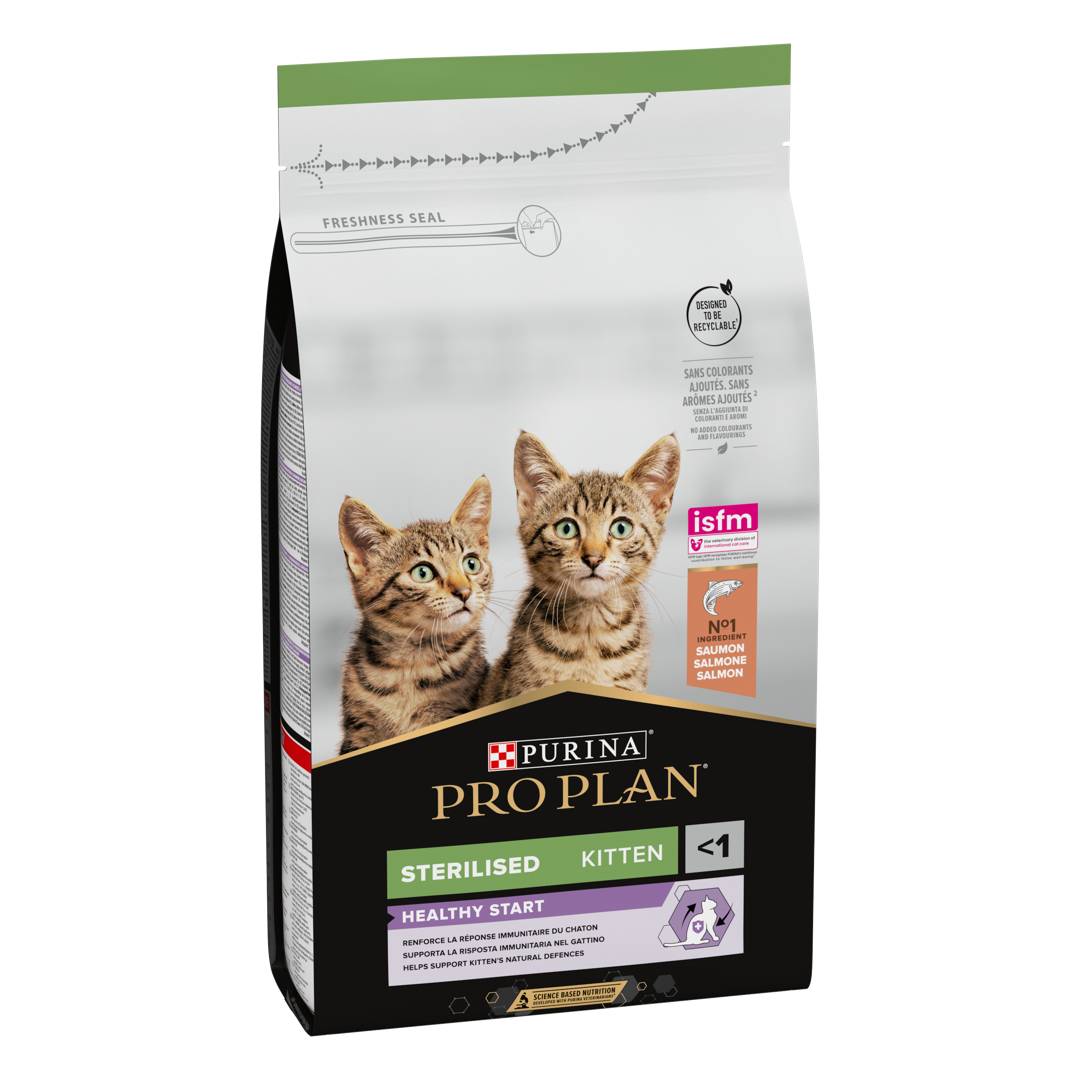 Pro Plan Sterilised Kitten Optistart With Salmon