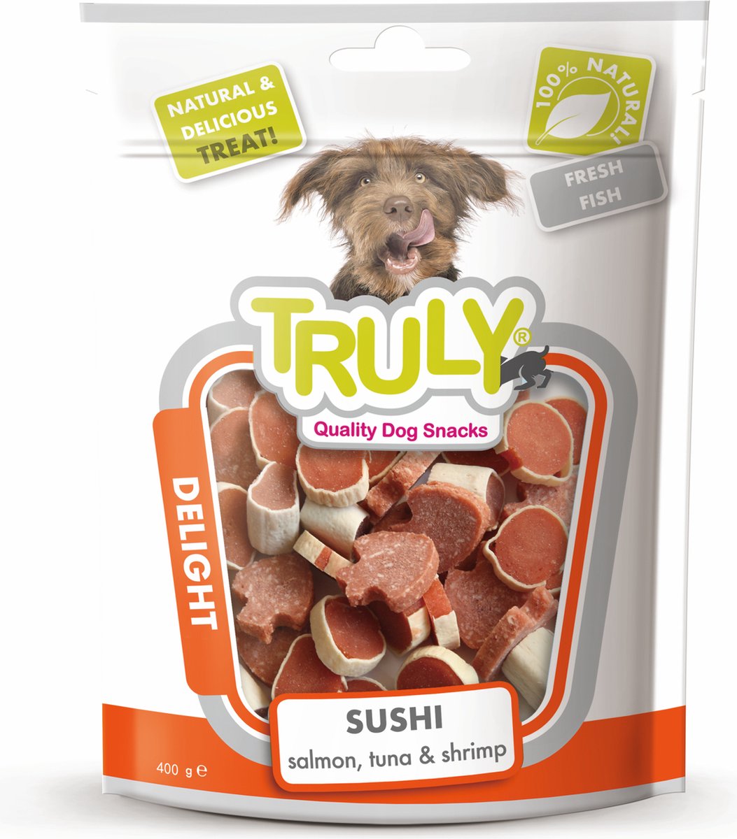 TRULY - DOGGY SUSHI BAR 400GR