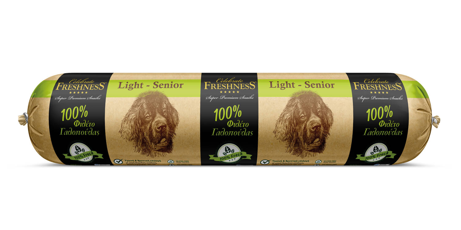 CELEBRATE FRESHNESS SALAMI ADULT DOG LIGHT-SENIOR 800G