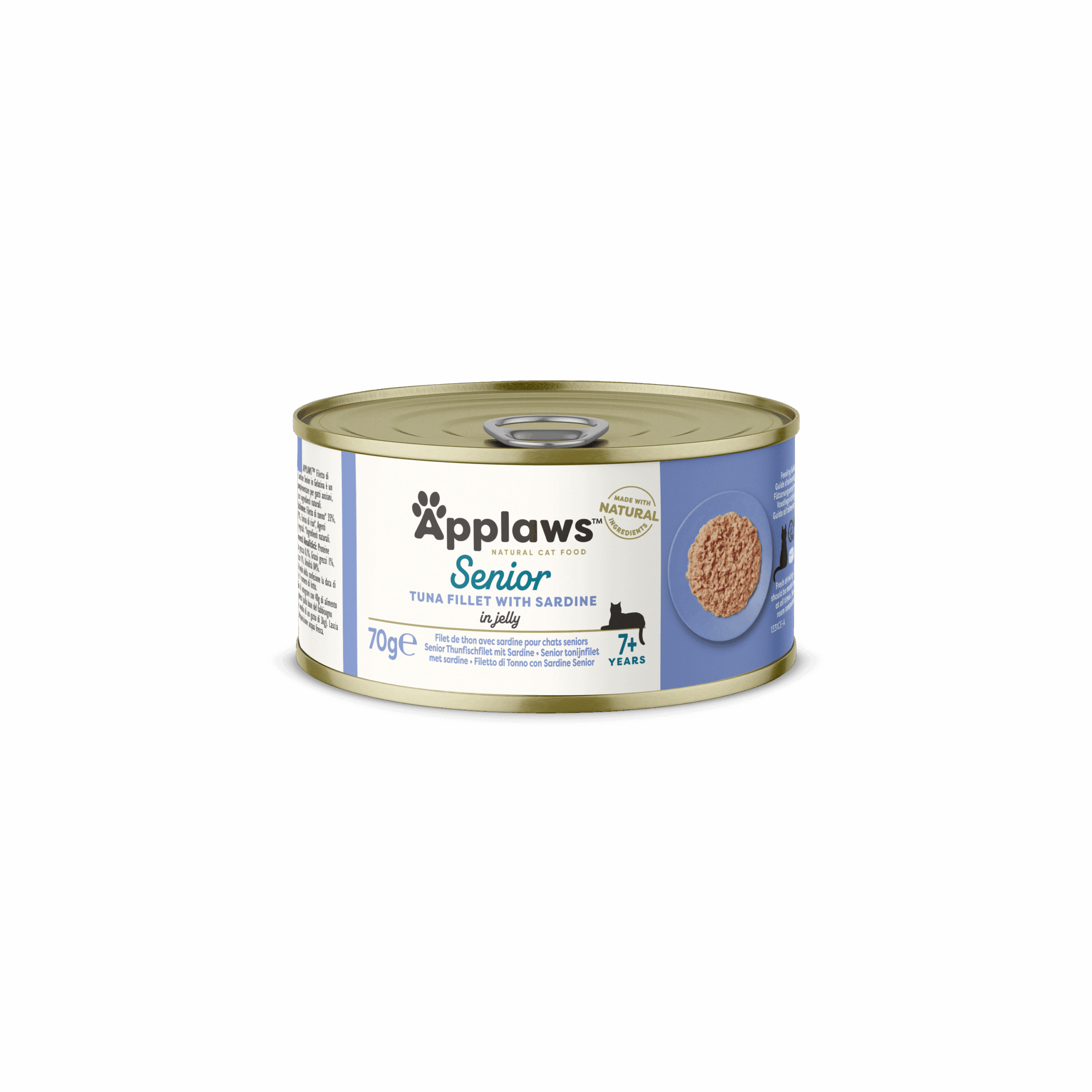 Applaws Senior Cat Can – Tuna & Sardine In Jelly
