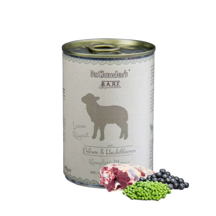 Dr. Clauder's BARF complete menu lamb ragout 400g