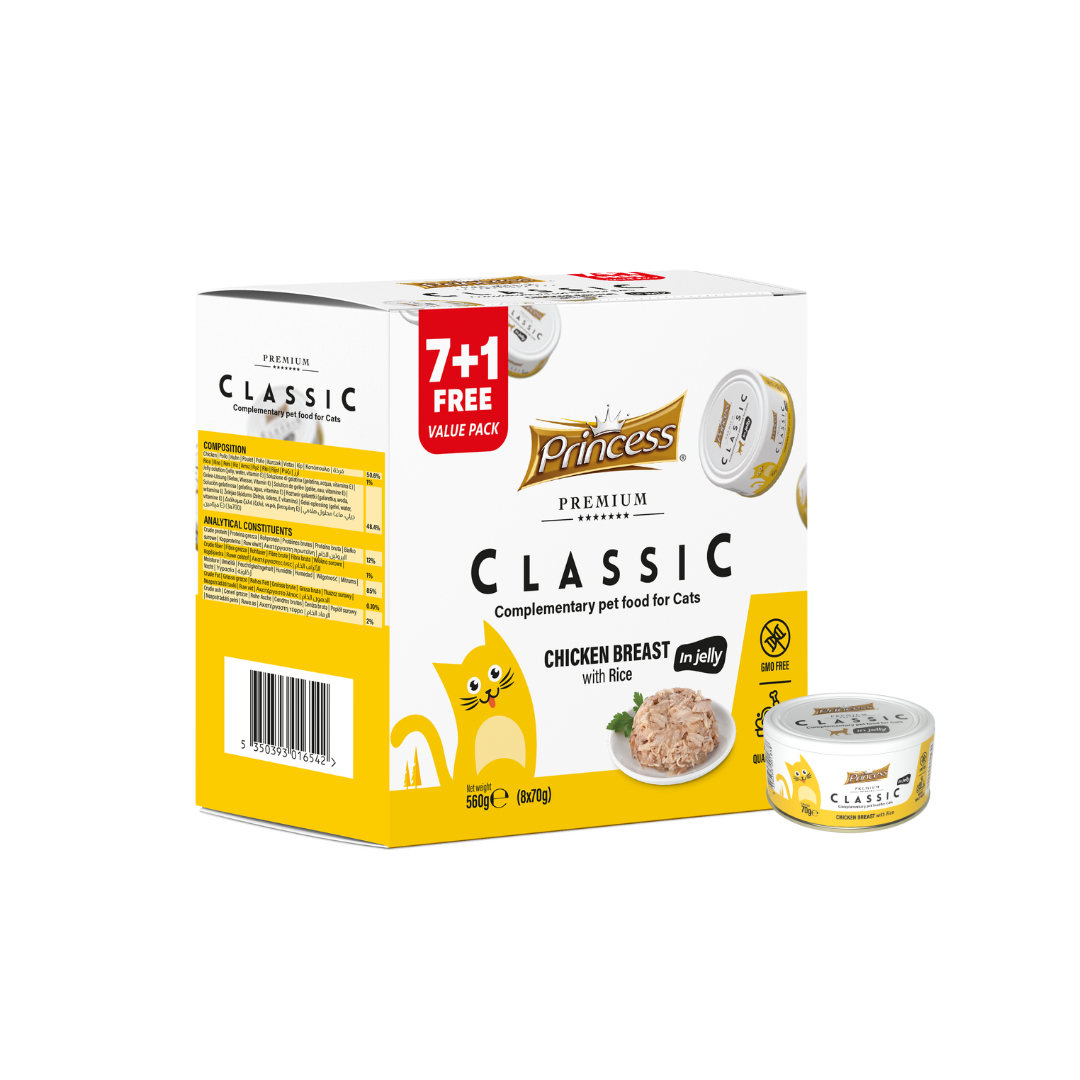 Princess Classic – Chicken Breast with Rice 7+1