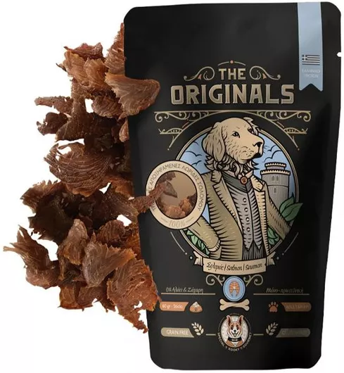 The Originals Grain Free / Gluten Free Salmon Sticks for Adult & Puppy 60g