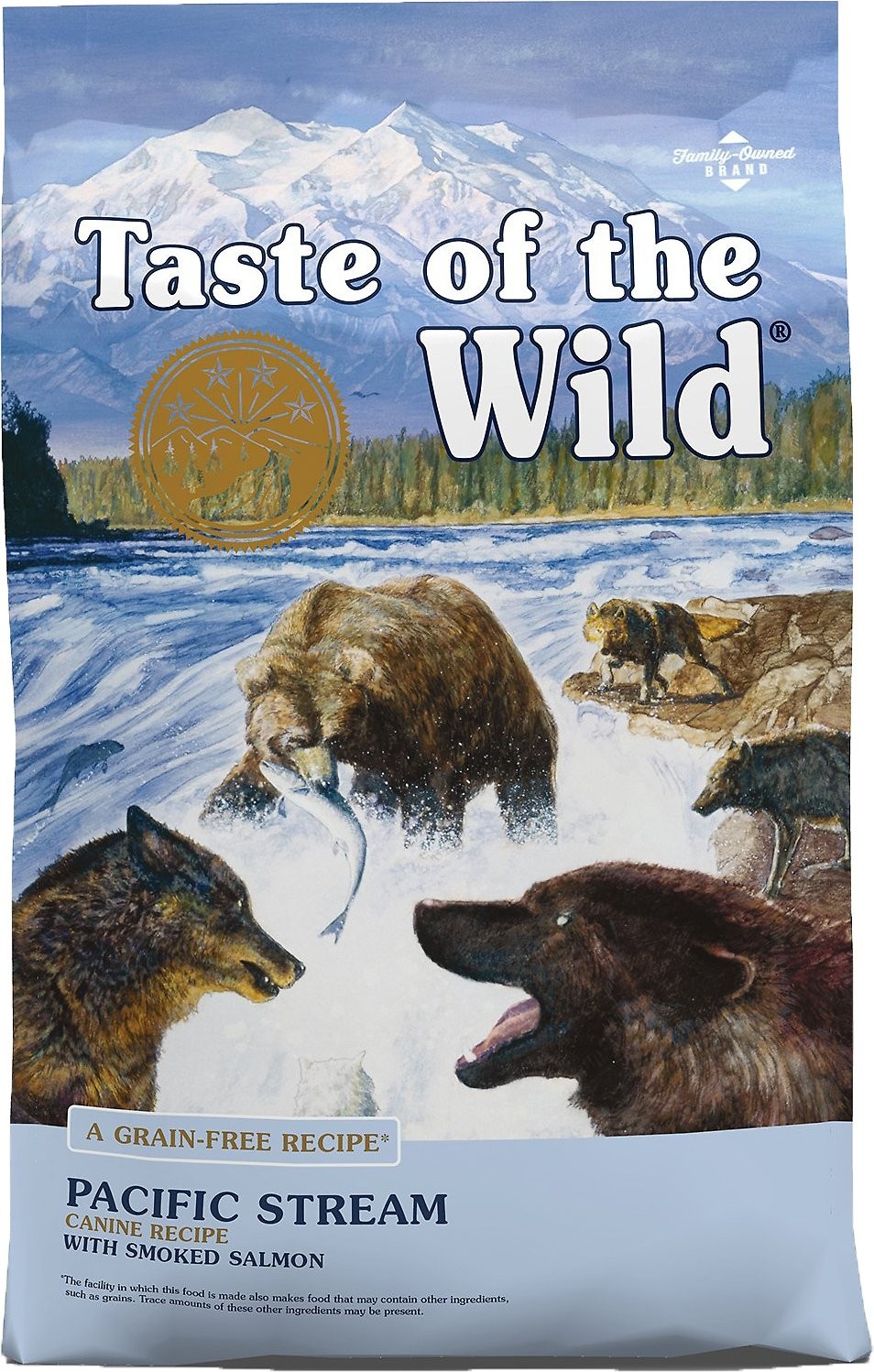 Taste of The Wild Pacific Stream Canine with Smoked Salmon Dog Food