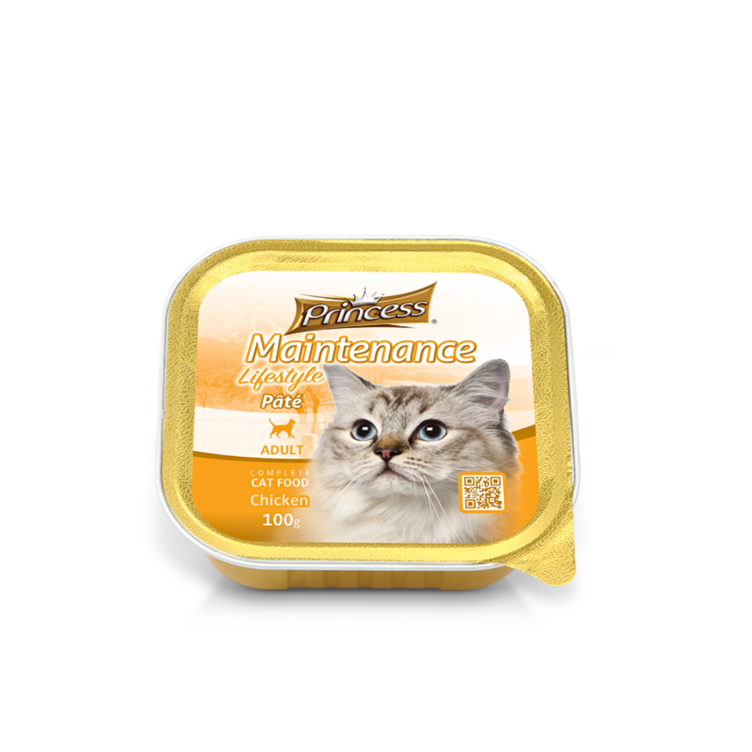 PRINCESS PATE CAT CHICKEN 100GR