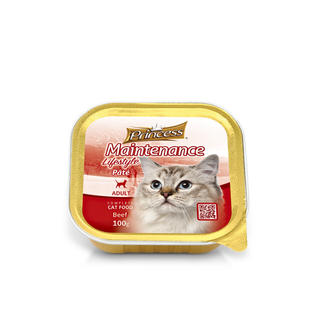 PRINCESS PATE CAT BEEF 100GR