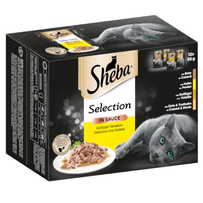 SHEBA MINI FILLETS POULET 12X85