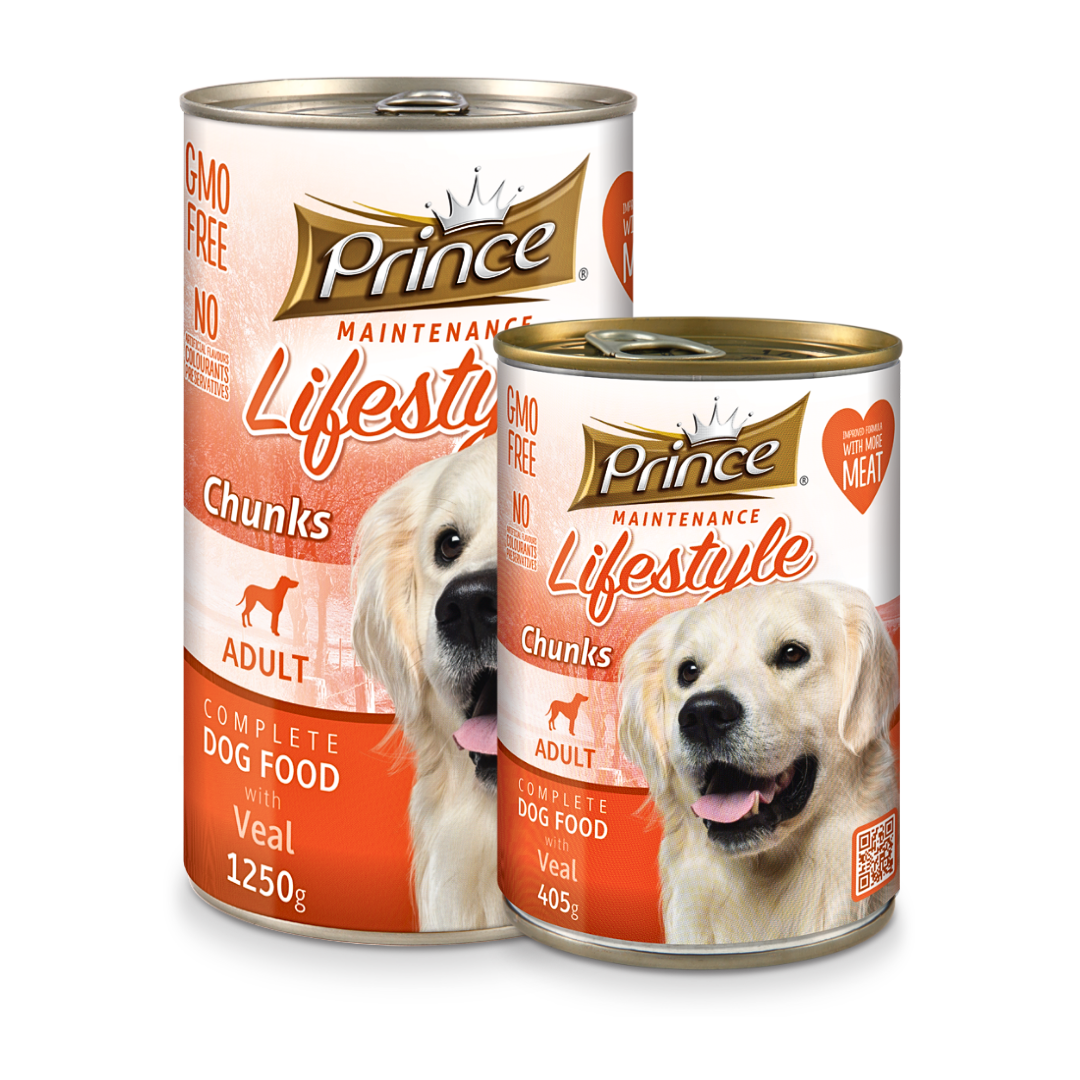 PRINCE LS DOG VEAL 1250G